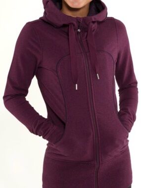 Lululemon Live Simply Jacket - Size 6 in Plum